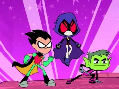 Spill Fun Teen Titans Puzzle online