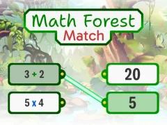 Spel Math Forest Match på nätet