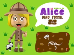 Spel World of Alice Dino Fossil på nätet