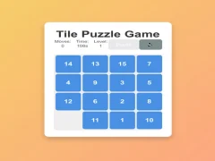 Tile Puzzle Game – kostenloses Online-Spiel