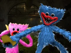 Huggy Wuggy Sewer Escape — bezmaksas tiešsaistes spēle