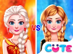 Sisters Ice Vs Flame เกมออนไลน์