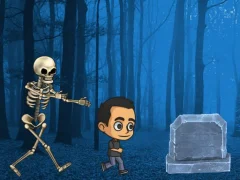 Гульня Spooky Forest Run онлайн