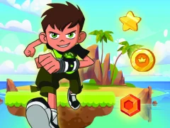 Ben 10 Island Run — لعبة مجانية اون لاين