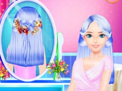 Xogo Colorful Braid Hairstyle Making en liña