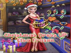 Elsa Frozen Christmas Dress up เกมออนไลน์