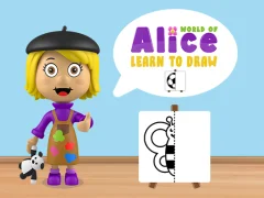 World of Alice Learn to Draw — لعبة مجانية اون لاين