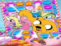 Cluiche Adventure Time Match 3 Games  ar líne