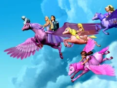 Spel Barbie Magic Pegasus Puzzle på nätet