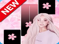 Ariana Grande Piano Tiles Pink, Music & Magic — bezmaksas tiešsaistes spēle