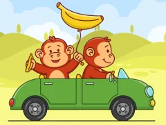 Hill Monkey — لعبة مجانية اون لاين
