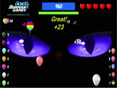 Spel Ballons Shooting Creepy online