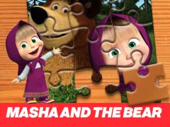 Cluiche Masha and the Bear Jigsaw Puzzle ar líne