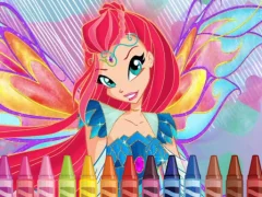 Winx Coloring — free online game