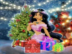 Jasmine | Aladdin Christmas Sweater Design เกมออนไลน์
