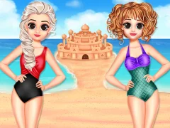 Princess Summer Sand Castle เกมออนไลน์