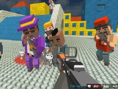 Blocky Gangster Warfare 2022 — bezmaksas tiešsaistes spēle