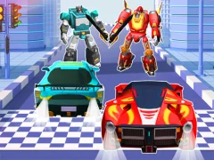 Car Robot Transform Fight — bezmaksas tiešsaistes spēle
