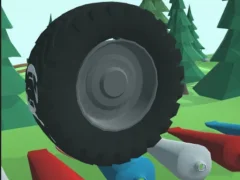 Wheel Smash 3D — bezmaksas tiešsaistes spēle