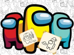 Coloring book: Among Us — free online game
