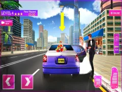 Wedding City Car Driving Service — لعبة مجانية اون لاين