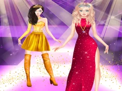 Xogo The Queen Of Fashion: Fashion show dress Up Game en liña