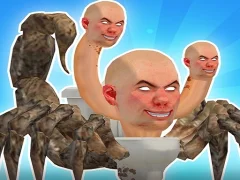Skibidi Toilet Hunter — bezmaksas tiešsaistes spēle