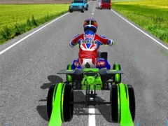 Quad ATV Traffic Racer — لعبة مجانية اون لاين