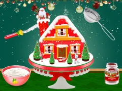 Spill Xmas Gingerbread House Cake online