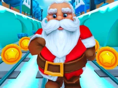 Trò chơi Subway Santa Runner Christmas trực tuyến