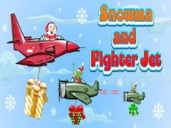 Snowman and Fighter Jet — joc online gratuit