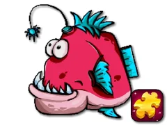 Xogo Cute Piranha Jigsaw Puzzles en liña