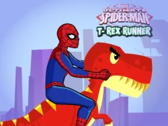 Spiderman T-Rex Runner — لعبة مجانية اون لاين