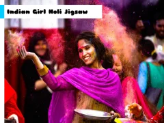 Indian Girl Holi Jigsaw – tasuta veebimäng