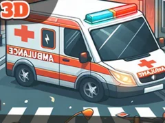 Ambulance Driver 3D — لعبة مجانية اون لاين