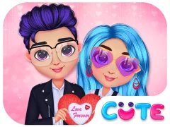Xogo Valentines Matching Outfits  en liña