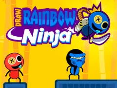 Draw Rainbow Ninja — bezmaksas tiešsaistes spēle
