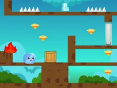 Fireball And Waterball Adventure 3 — bezmaksas tiešsaistes spēle