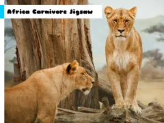 Africa Carnivore Jigsaw – tasuta veebimäng