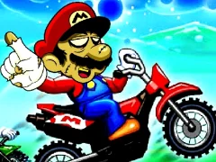 Jwèt Super Mario Halloween Wheelie sou entènèt