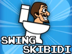 Swing Skibidi Toilet — bezmaksas tiešsaistes spēle
