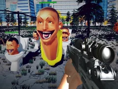 Igra Sniper Survival Skibidi Toilet online
