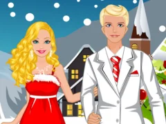 Barbie And Ken Christmas Dating เกมออนไลน์