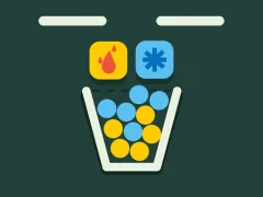 Filled Glass 5 Fire & Ice — لعبة مجانية اون لاين