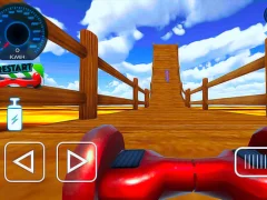 Hoverboard Stunts Hill Climb — bezmaksas tiešsaistes spēle