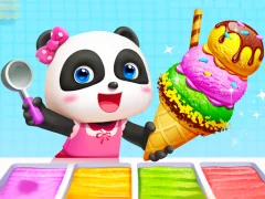 Little Panda Ice Cream Game — bezmaksas tiešsaistes spēle