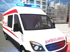Ambulance Emergency Simulator 2021 — لعبة مجانية اون لاين