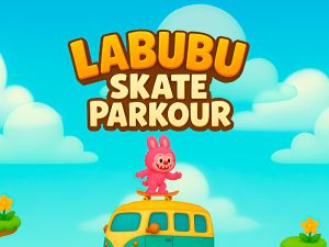 Labubu Skate Parkour