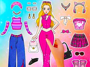 Paper Doll Diary: Dress Up DIY