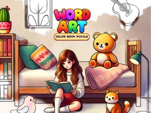 Word Art: Color Book Puzzle